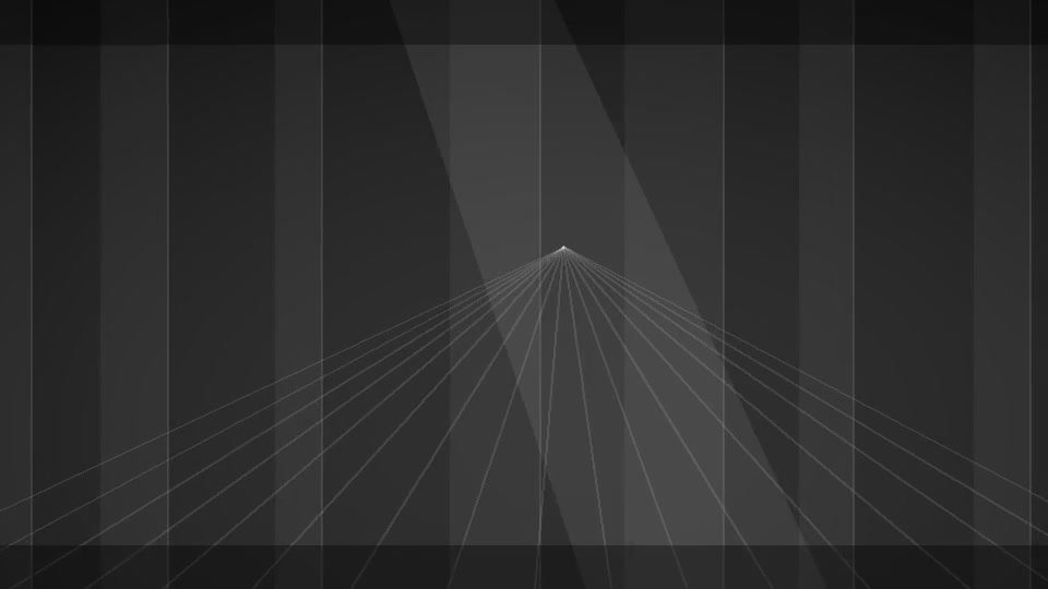 Composição arquitetônica abstrata